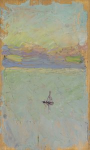 Segelboot auf dem Meer von Wassily Kandinsky