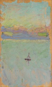 Segelboot auf dem Meer von Wassily Kandinsky
