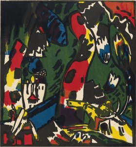 Ein Bogenschütze von Wassily Kandinsky