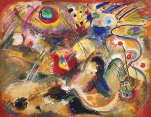 Unbenanntes Bild (Sintflut) von Wassily Kandinsky