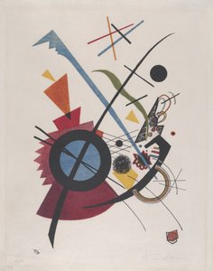 Violett, 1923 von Wassily Kandinsky