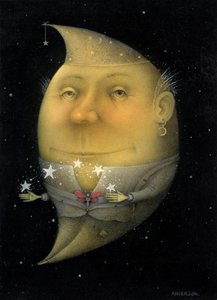 Jonglierender Halbmond von Wayne Anderson
