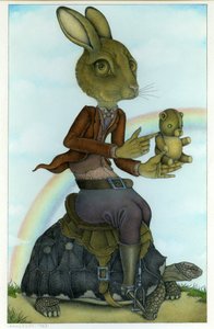 Der Hase und die Schildkröte von Wayne Anderson