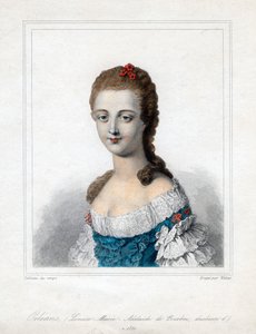 Louise Marie Adelaide de Bourbon-Penthievre, Herzogin von Orleans, spätes 18. Jahrhundert, 1821 von Weber