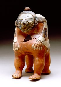 Menschliche Effigie-Urne, 600-900