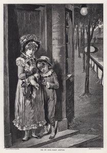 Die Grubentür, Frühe Ankünfte von Weedon Grossmith