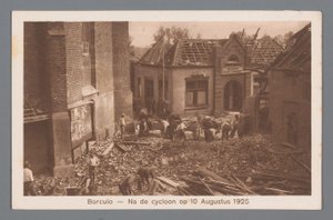 Borculo - Nach dem Zyklon am 10. August 1925