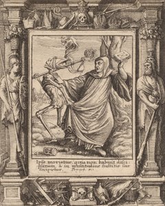 Abt, 1651 von Wenceslaus Hollar
