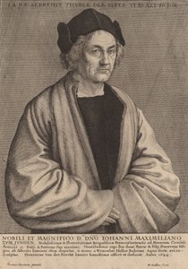 Albrecht Dürers Vater, 1644 von Wenceslaus Hollar