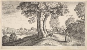 Albury, 1625-77 von Wenceslaus Hollar