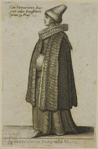 Böhmische Frau von guter Qualität