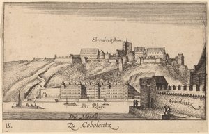 Koblenz von Wenceslaus Hollar