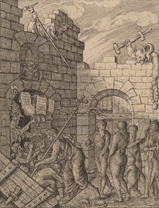 Abstieg in die Hölle von Wenceslaus Hollar