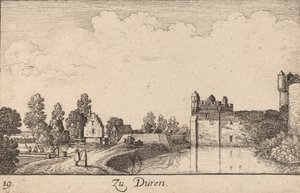 Düren, 1635 von Wenceslaus Hollar