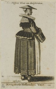 Frau eines niederländischen Seemanns
