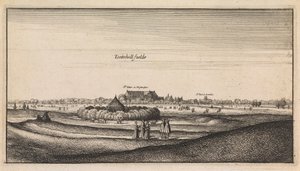 Englische Ansichten: Tootehill Fields von Wenceslaus Hollar
