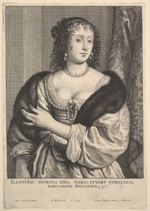 Frances Stuart, Gräfin von Portland, 1650