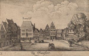 Frankfurt, 1635 von Wenceslaus Hollar