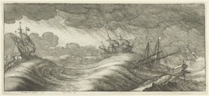 Galeere von Wenceslaus Hollar