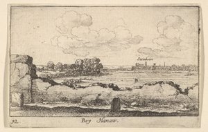 Hanau, 1635 von Wenceslaus Hollar
