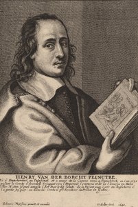 Henry van der Borcht, Maler von Wenceslaus Hollar