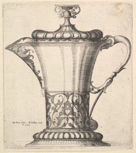 Krug mit breitem Ausguss von Wenceslaus Hollar