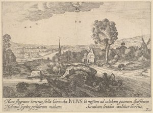 Juli, 1628-29 von Wenceslaus Hollar