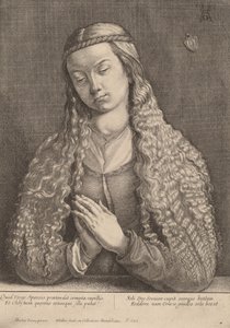 Katharine Furlegerin, 1646 von Wenceslaus Hollar