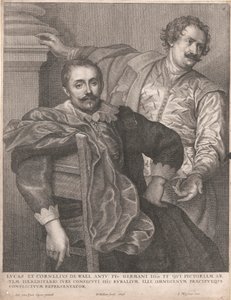 Lucas und Cornelius de Wael von Wenceslaus Hollar