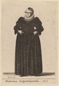 Matrona Argentinensis von Wenceslaus Hollar
