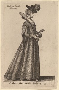 Edle italienische Frau