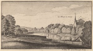 In der Nähe von Albury von Wenceslaus Hollar