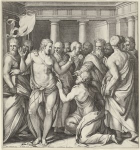 Unglaube des Thomas von Wenceslaus Hollar
