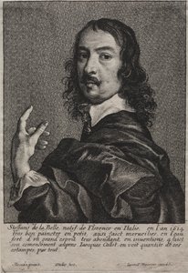Porträt von Stefano della Bella
