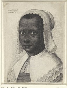 Porträt einer jungen schwarzen Frau, 1645