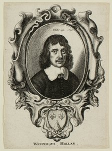 Selbstporträt von Wenceslaus Hollar