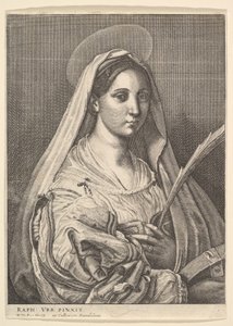 St. Katharina von Alexandria, 1644-52 von Wenceslaus Hollar
