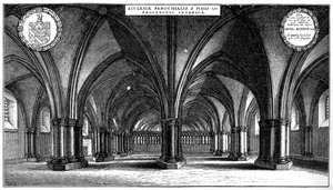 St Faiths Kirche in der Krypta der alten St Pauls Kathedrale, London, 1657, 1892