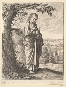 St. Johannes der Evangelist, 1650 von Wenceslaus Hollar