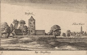 Straßburg, 1635 von Wenceslaus Hollar