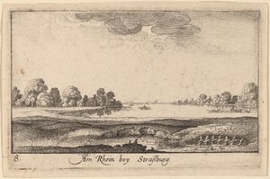 Straßburg: Das Zollhaus von Wenceslaus Hollar
