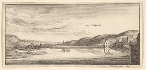Stuttgart: Der See, 1663-65 von Wenceslaus Hollar