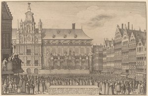 Der Frieden von Münster von Wenceslaus Hollar