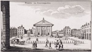 Der Piazza in Covent Garden, 1647
