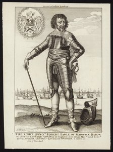 Der ehrenwerte Robert Earl of Warwick von Wenceslaus Hollar