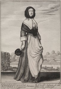 Die Jahreszeiten: Herbst von Wenceslaus Hollar