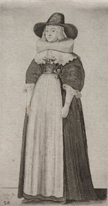 Die verschiedenen Gewohnheiten englischer Frauen, von der Adligen bis zur Landfrau..., 1640