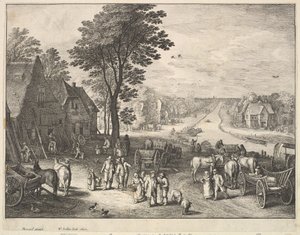 Der gerade Kanal von Wenceslaus Hollar