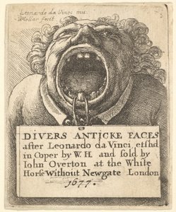 Titelseite, Divers Anticke Faces, 1677 von Wenceslaus Hollar