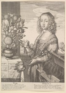 Ver - Frühling Dreiviertellänge Jahreszeiten von Wenceslaus Hollar